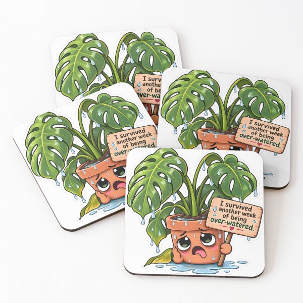 Item preview, Funny Plant Lover Overwatered Houseplant Sticker designed and sold by Anmol-Arts.