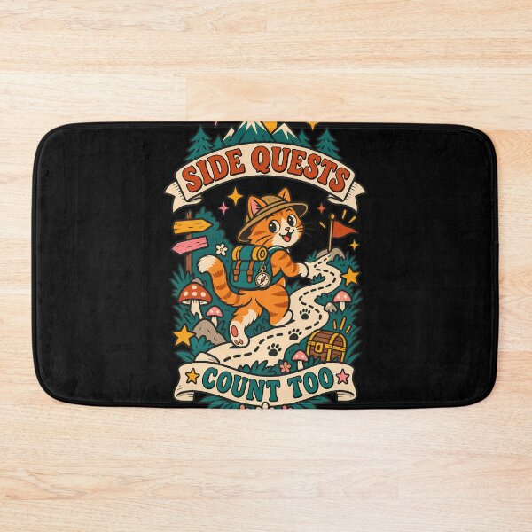 Item preview, ide Quests Count Too Funny ADHD Cat Adventure designed and sold by Tharaazu.