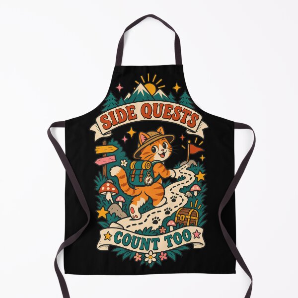 Item preview, ide Quests Count Too Funny ADHD Cat Adventure designed and sold by Tharaazu.