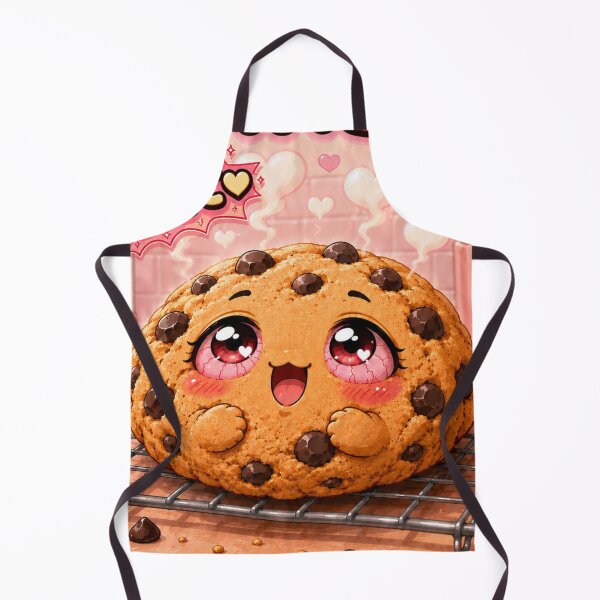 Item preview, Absolutely Baked – Kawaii Chocolate Chip Cookie designed and sold by UndergroundRavers.