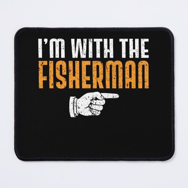 Item preview, I'm With The FISHERMAN Matching Couple Halloween designed and sold by mdmahabubur.