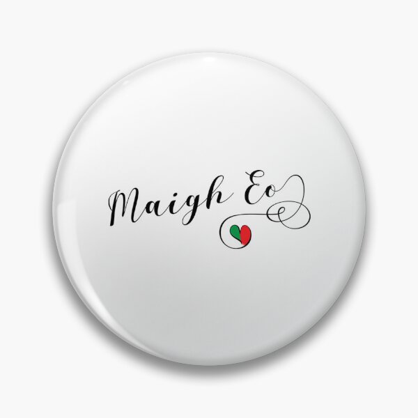 Item preview, Maigh Eo County Colours Flag Heart Mayo Ireland Irish designed and sold by randleharoldss.