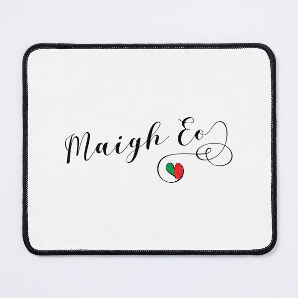Item preview, Maigh Eo County Colours Flag Heart Mayo Ireland Irish designed and sold by randleharoldss.