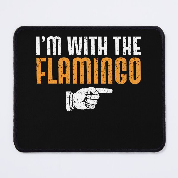 Item preview, I'm With The FLAMINGO Matching Couple Halloween designed and sold by mdmahabubur.