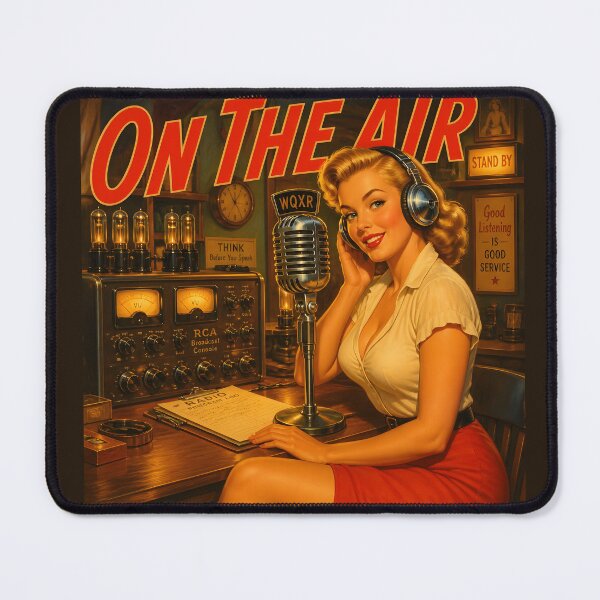 Item preview, On The Air 1950s Radio Host Studio v2 designed and sold by ThirdShiftLab.