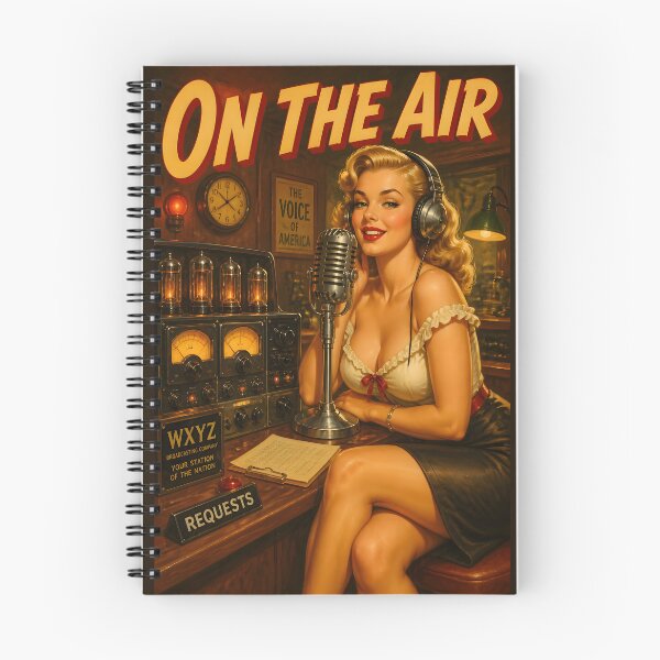 Item preview, On The Air 1950s Radio Host Studio v2 designed and sold by ThirdShiftLab.