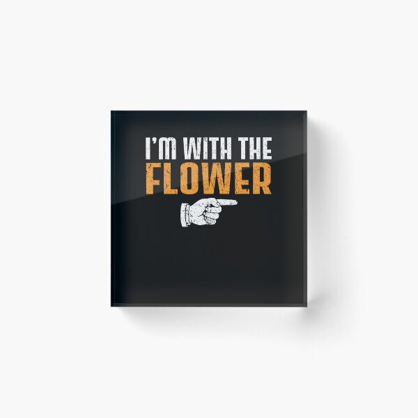 Item preview, I'm With The FLOWER Matching Couple Halloween designed and sold by mdmahabubur.