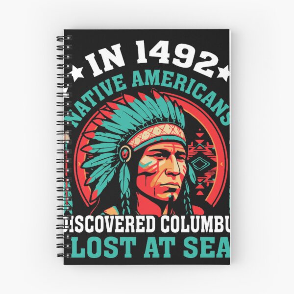Item preview, In 1492 Native Americans Discovered Columbus Lost designed and sold by denkorea.