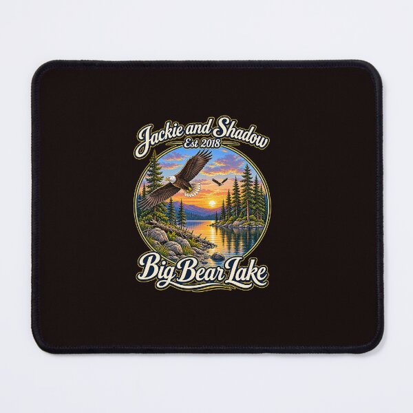 Item preview, Jackie and Shadow Big Bear Lake Adventure designed and sold by ImeldaSparks.