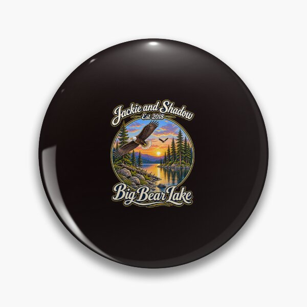 Item preview, Jackie and Shadow Big Bear Lake Adventure designed and sold by ImeldaSparks.
