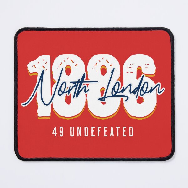 Item preview, North London 49 Undefeated Soccer designed and sold by Red-since-1892.