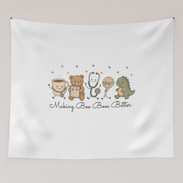 Item preview, Making Boo Boos Better Pediatric Nurse  designed and sold by roartusa.