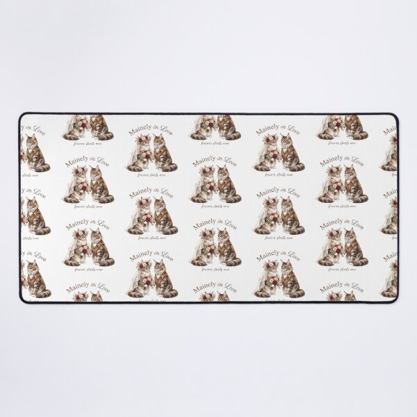Item preview, Maine Coon Wedding designed and sold by Roy & Tiffany.