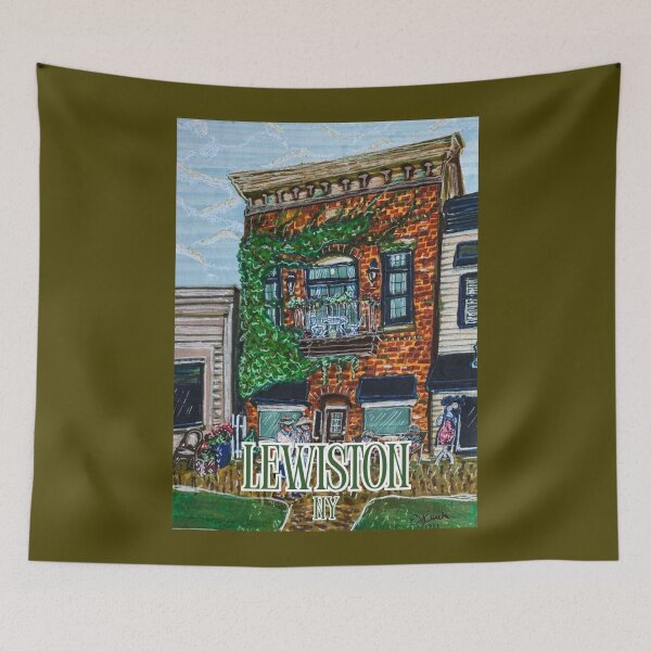 Item preview, Center Street Lewiston designed and sold by BraveSpiritArts.
