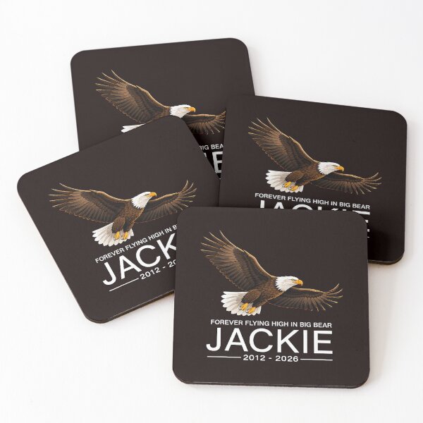 Item preview, Jackie Eagle Memorial Forever Flying High designed and sold by cosettacir6382.