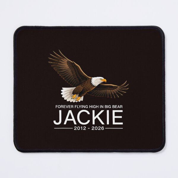 Item preview, Jackie Eagle Memorial Forever Flying High designed and sold by cosettacir6382.