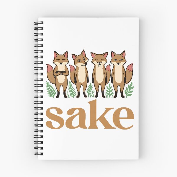 Item preview, For Fox Sake Four Foxes Funny Woodland Animal Humor designed and sold by ImeldaSparks.