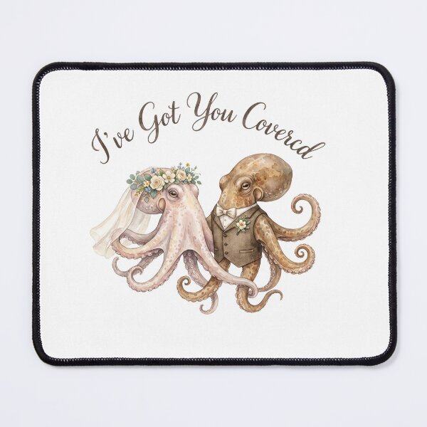 Item preview, Octopus Wedding Couple designed and sold by Roy & Tiffany.