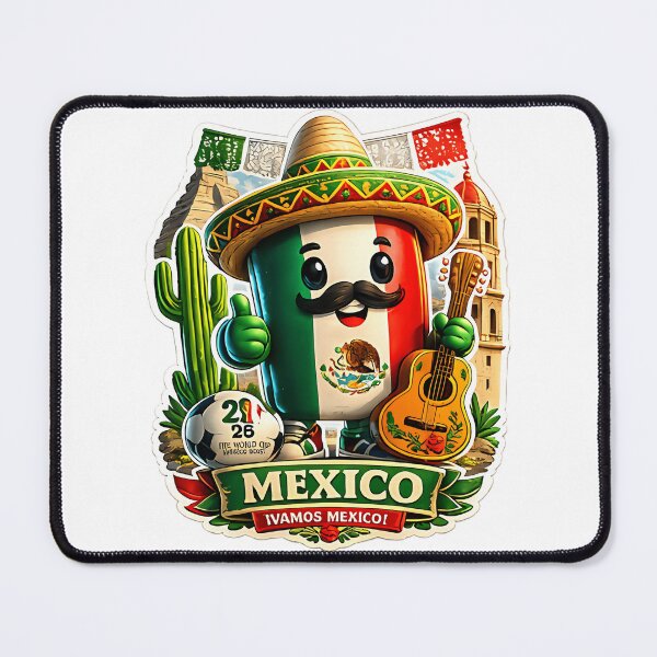 Item preview, Mexico World Cup 2026 Fan Sticker designed and sold by resendizjonies.