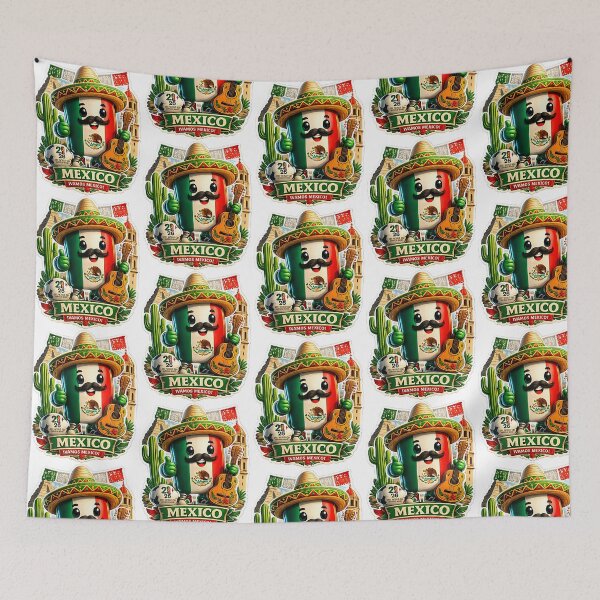 Item preview, Mexico World Cup 2026 Fan Sticker designed and sold by resendizjonies.