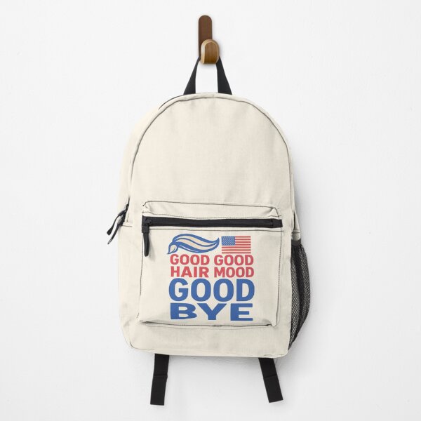 Item preview, Good hair good mood good bye funny barber anti-Trump designed and sold by Colorfulman.