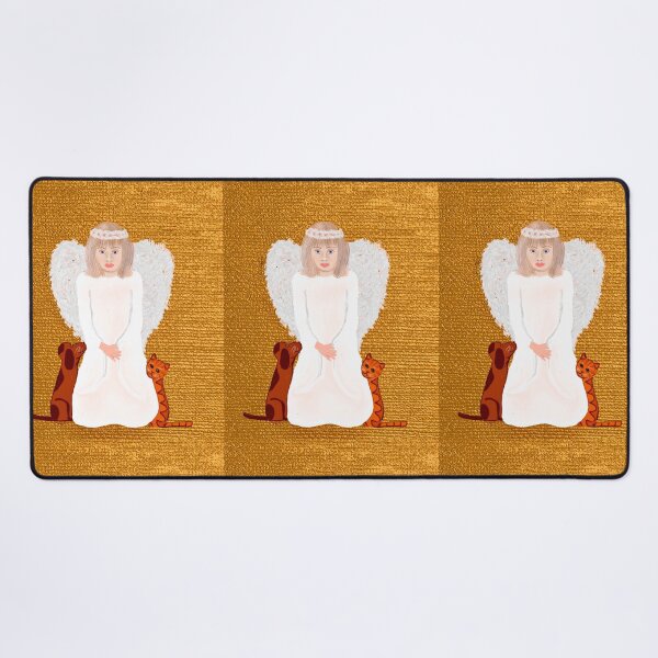 Item preview, Angel with Pets designed and sold by Elaine M Hayward .