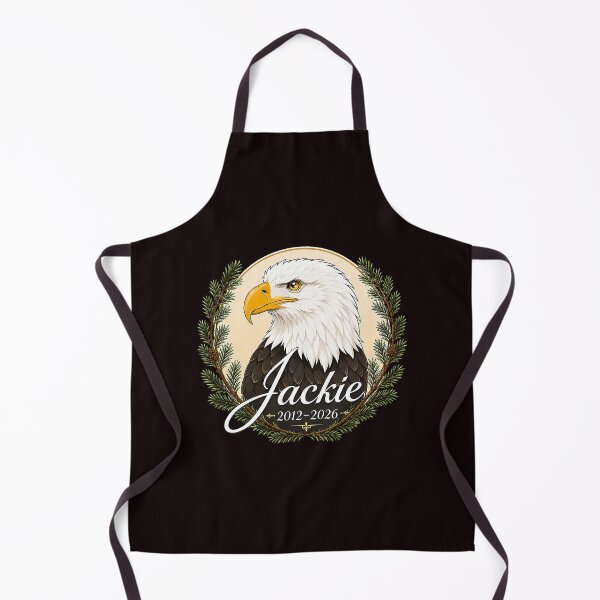 Item preview, Jackie Bald Eagle 2012 2026 Memorial Tribute designed and sold by ImeldaSparks.