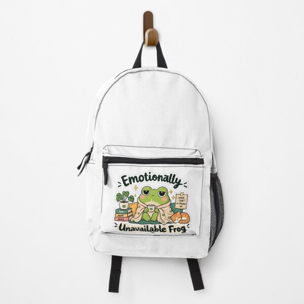 Item preview, Emotionally Unavailable Frog – Cute Kawaii Frog with Tea | Introvert & Funny Frog Design designed and sold by dixson777.