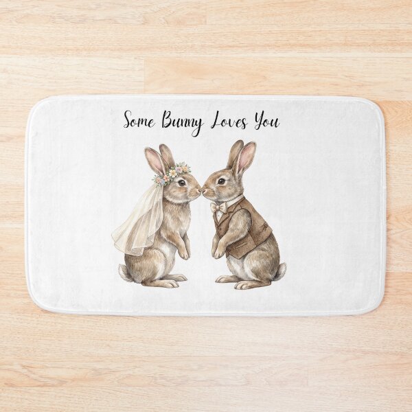 Item preview, Bunny Wedding Couple designed and sold by Tiffany Roy.