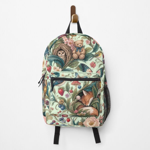 Item preview, Secret Living Garden – Whimsical Botanical Hidden World Pattern designed and sold by Williams Anderson.