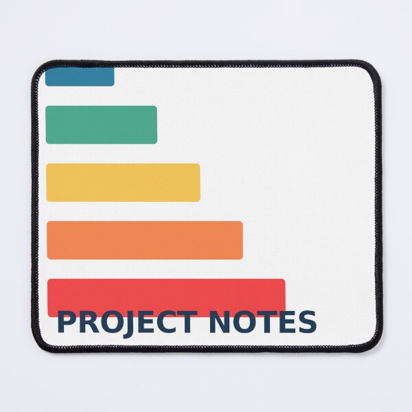 Item preview, Project Notes Minimalist Poster designed and sold by NiloStudio.