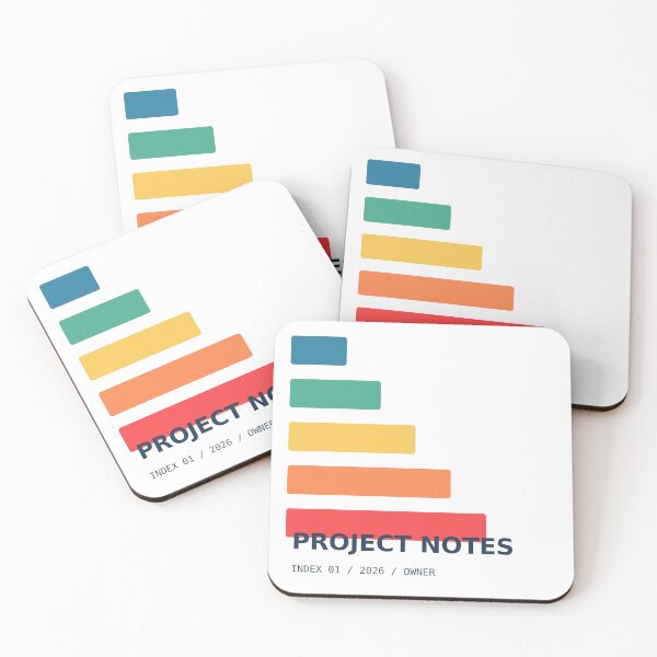 Item preview, Project Notes Minimalist Poster designed and sold by NiloStudio.