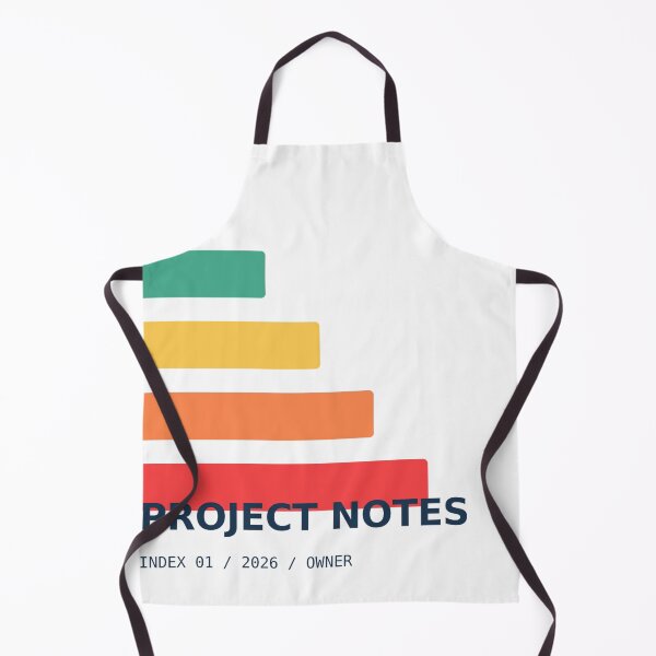 Item preview, Project Notes Minimalist Poster designed and sold by NiloStudio.