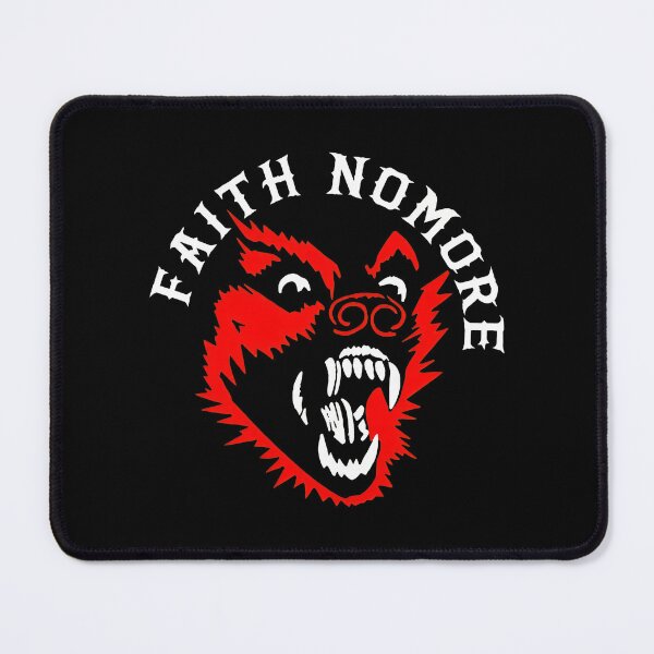 Item preview, Faith No More Snarling Wolf Red Art -86 designed and sold by CuteBots.