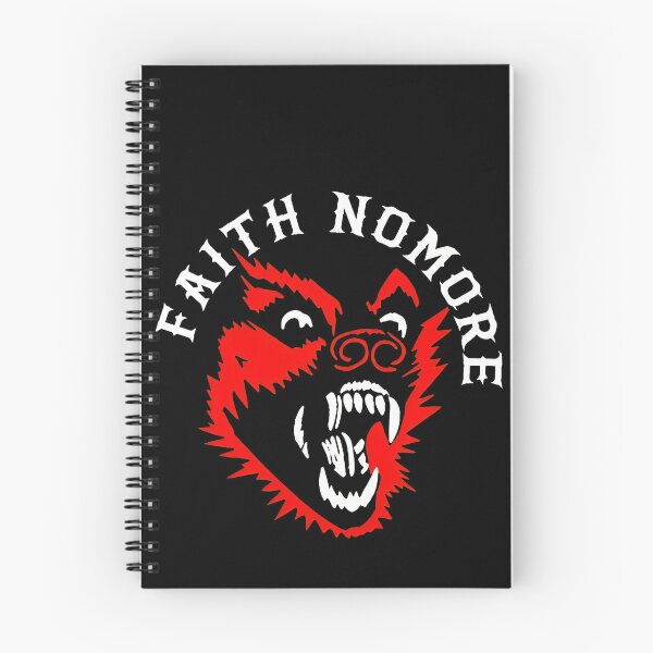 Item preview, Faith No More Snarling Wolf Red Art -86 designed and sold by CuteBots.