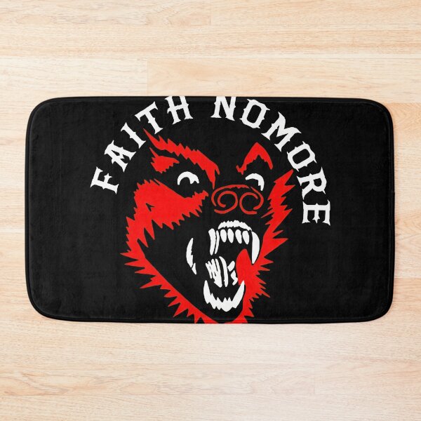 Item preview, Faith No More Snarling Wolf Red Art -86 designed and sold by CuteBots.