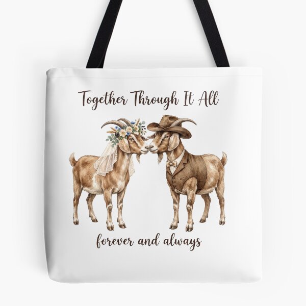 Item preview, Country Goat Wedding designed and sold by Roy & Tiffany.