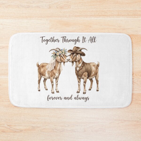 Item preview, Country Goat Wedding designed and sold by Roy & Tiffany.