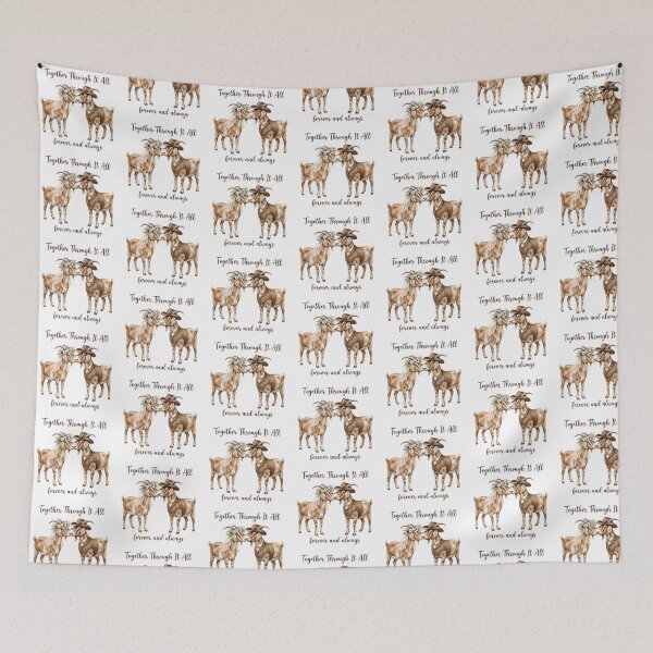 Item preview, Country Goat Wedding designed and sold by Roy & Tiffany.