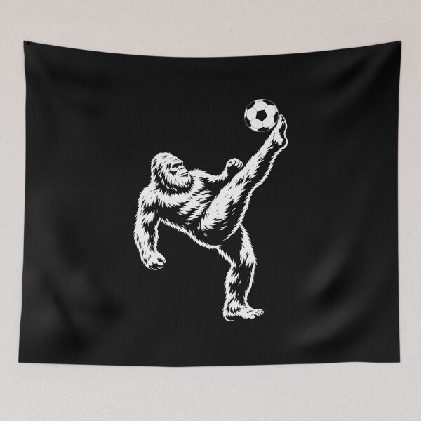 Item preview, Bigfoot Soccer Player Funny Sasquatch Football designed and sold by Trendvia .