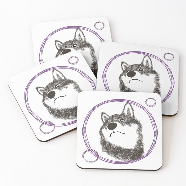 Item preview, Shiba Inu in the Bubble - Grape designed and sold by ShibaCruise-On.