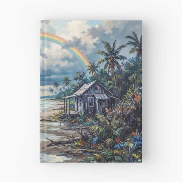Item preview, Rainbow On A Tropical Beach designed and sold by Home Decor Art.