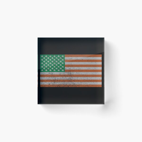 Item preview, Irish American Flag Faded designed and sold by NinaQueenBee.
