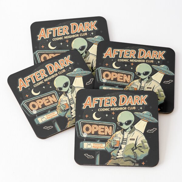 Item preview, After Dark Cosmic Neighbor Alien Streetwear designed and sold by NatalieJeans.