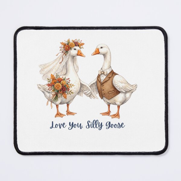Item preview, Goose Wedding Couple designed and sold by Roy & Tiffany.