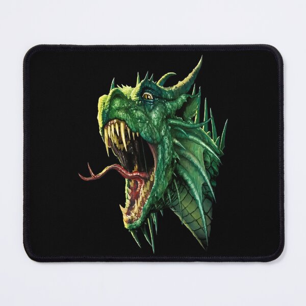 Item preview, Fierce Green Dragon Roaring Fantasy -59 designed and sold by CuteBots.