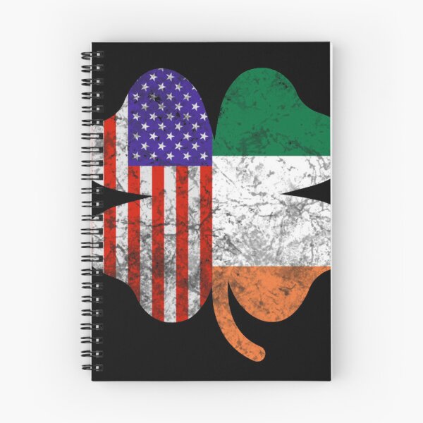 Item preview, Irish American Flag Shamrock designed and sold by soyaarchive.