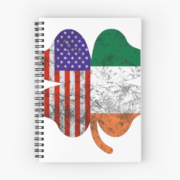 Item preview, Irish American Flag Shamrock designed and sold by NinaQueenBee.