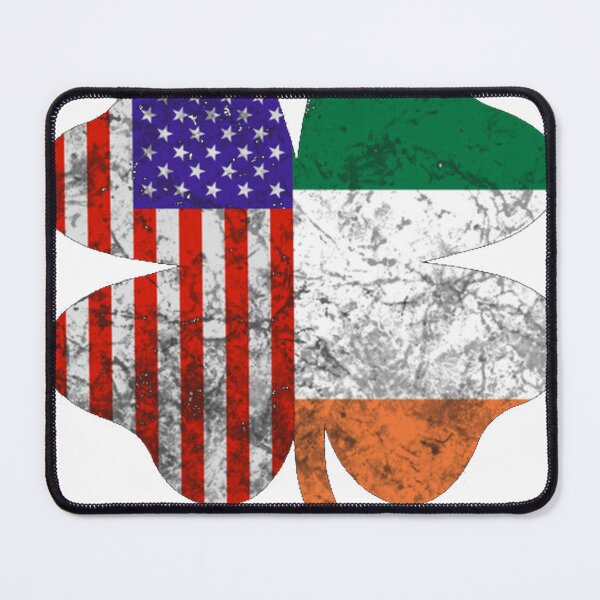 Item preview, Irish American Flag Shamrock designed and sold by NinaQueenBee.