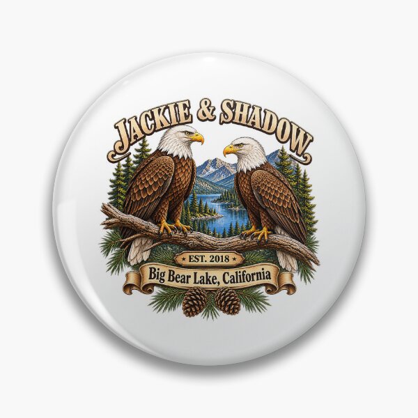 Item preview, Jackie and Shadow Bald Eagle Nature Scene designed and sold by nryum.